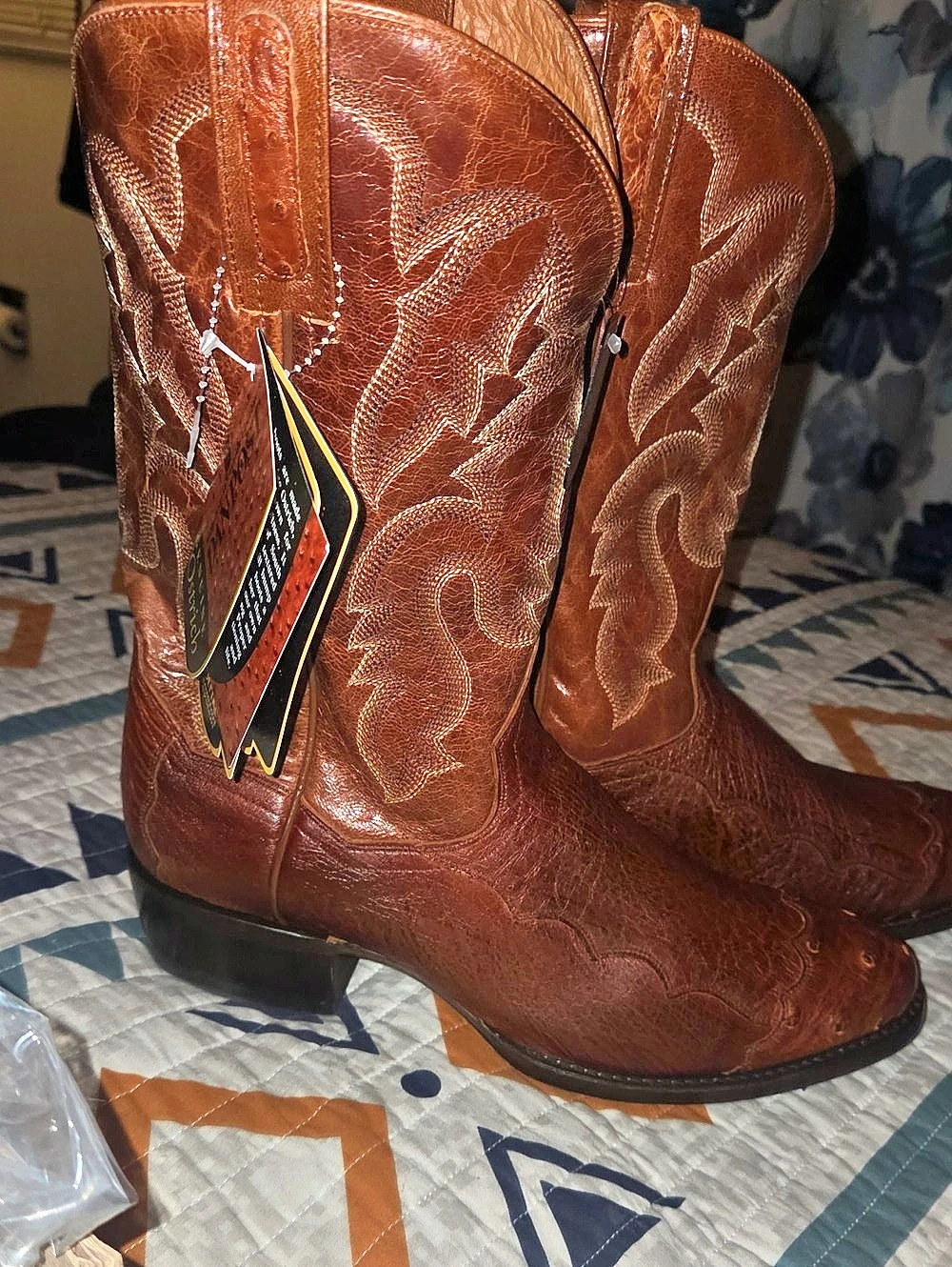 Dan Post Men's Brown Cowboy Boots NWT